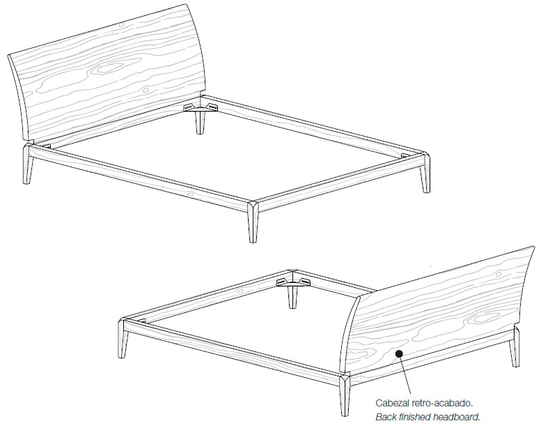 croquis cama shark devina nais